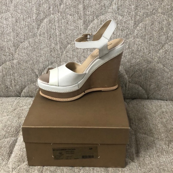 🌺🌺 DOMENICO VACCA platform sandals size39 - Picture 3 of 7